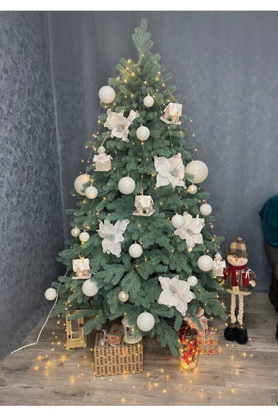 Лита ялинка Ковалівська Premium блакитна 150 см