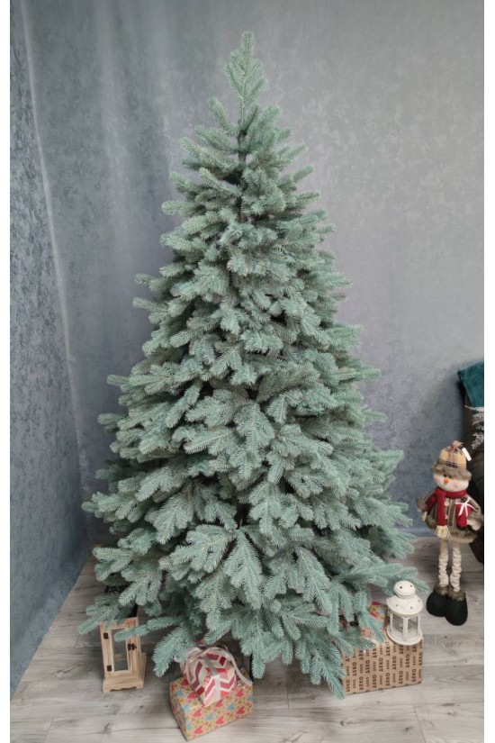 Литая ёлка Ковалевская Premium голубая 210 см