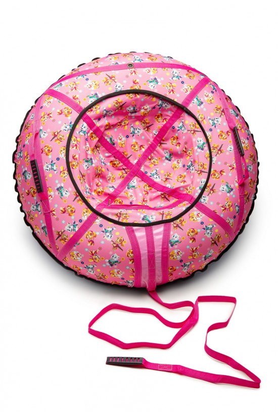 Тюбинг надувные санки ватрушка Kospa Скай Розовый Диаметр 80 см